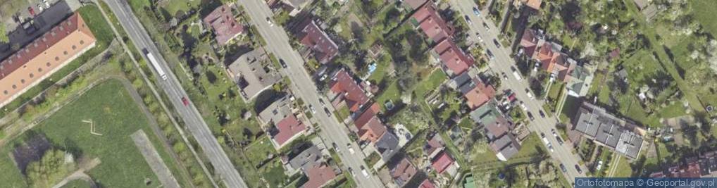 Zdjęcie satelitarne Chorążych ul.