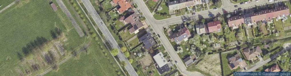 Zdjęcie satelitarne Chorążych ul.