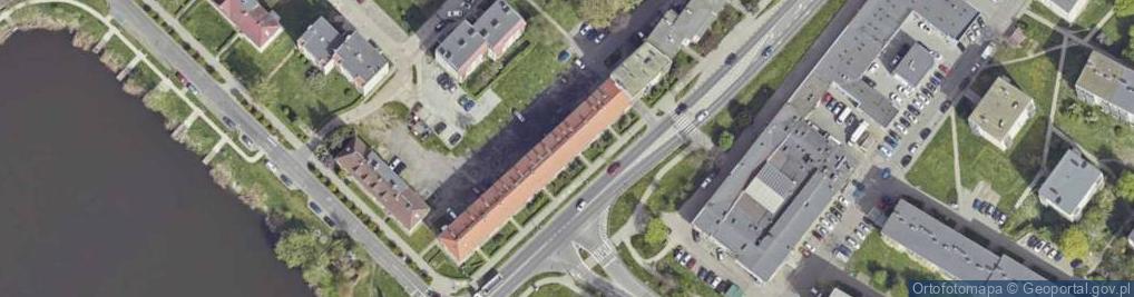 Zdjęcie satelitarne Chocimska ul.