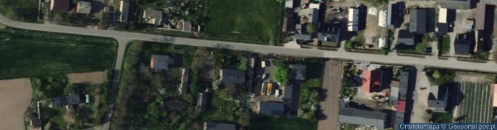 Zdjęcie satelitarne Chabierów ul.
