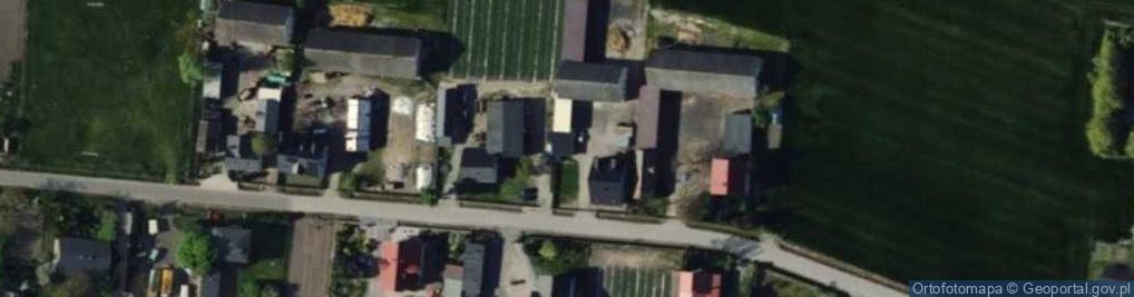 Zdjęcie satelitarne Chabierów ul.