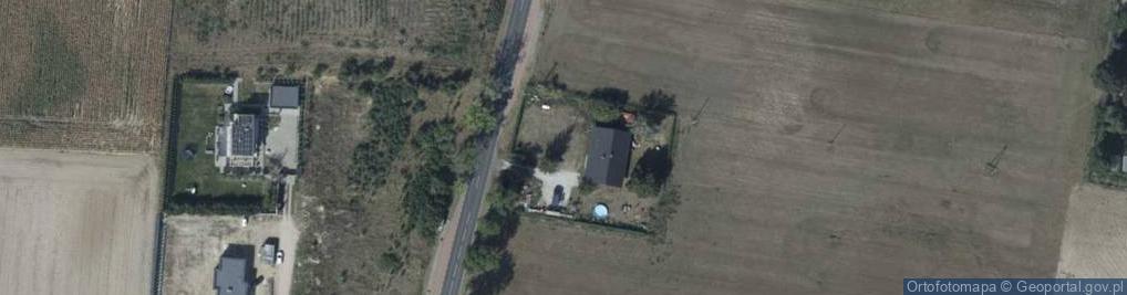Zdjęcie satelitarne Chabsko ul.