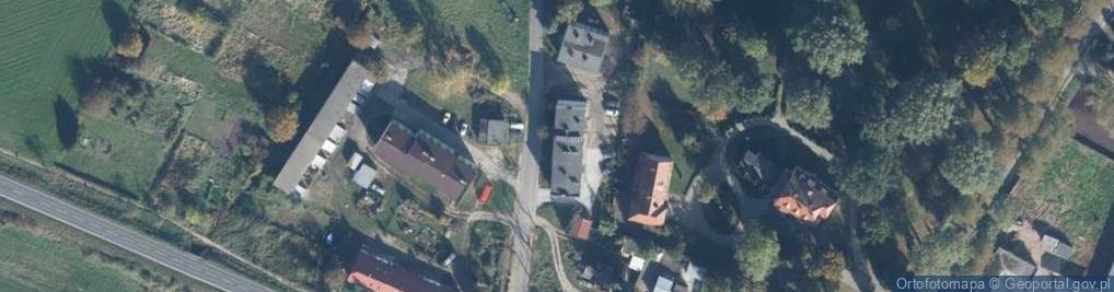 Zdjęcie satelitarne Chaławy ul.