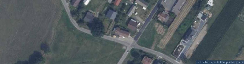 Zdjęcie satelitarne Chęciny ul.