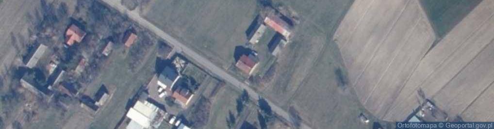 Zdjęcie satelitarne Chęciny ul.