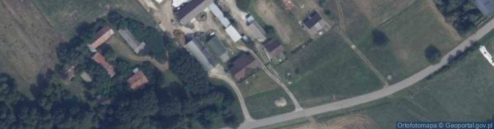 Zdjęcie satelitarne Chęciny ul.