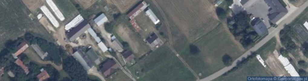 Zdjęcie satelitarne Chęciny ul.