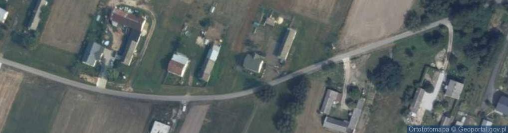Zdjęcie satelitarne Chęciny ul.