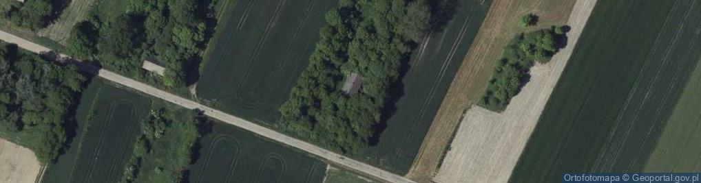Zdjęcie satelitarne Chłaniów-Kolonia ul.