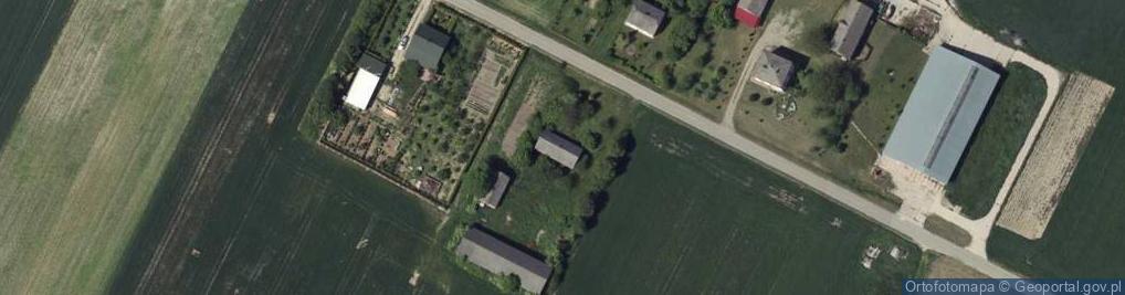 Zdjęcie satelitarne Chłaniów-Kolonia ul.