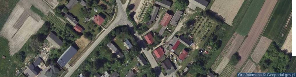 Zdjęcie satelitarne Chłaniów ul.