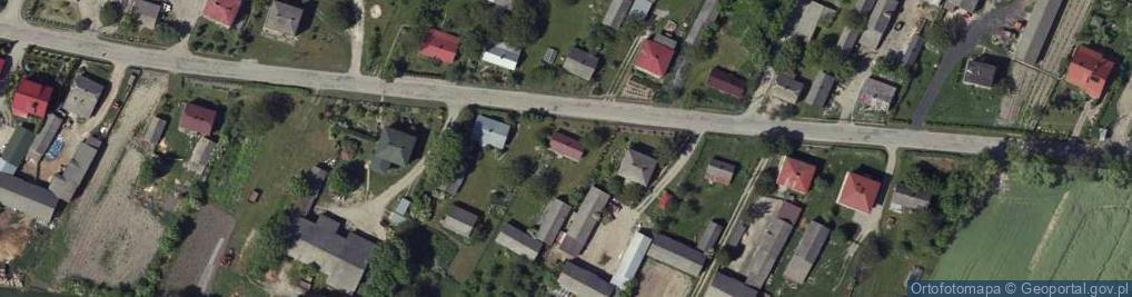 Zdjęcie satelitarne Chłaniów ul.