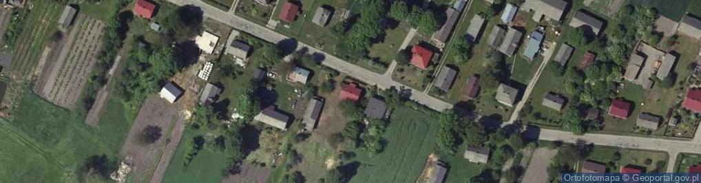 Zdjęcie satelitarne Chłaniów ul.