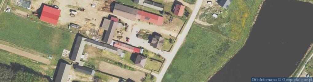Zdjęcie satelitarne Chludnie ul.