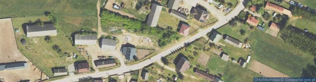 Zdjęcie satelitarne Chludnie ul.