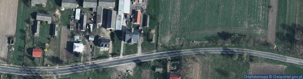 Zdjęcie satelitarne Chmielów ul.