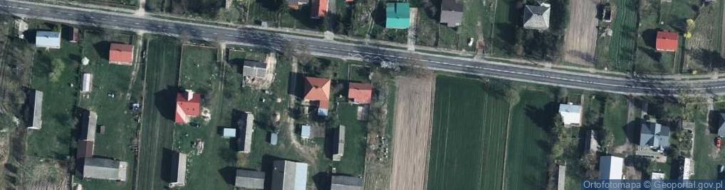 Zdjęcie satelitarne Chmielów ul.