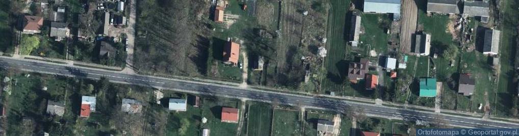 Zdjęcie satelitarne Chmielów ul.