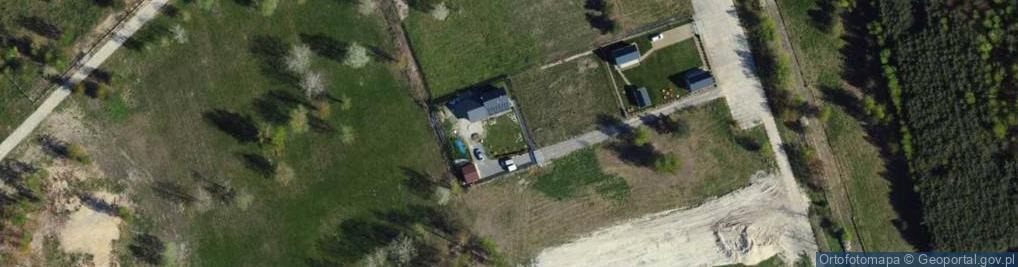 Zdjęcie satelitarne Chmielów ul.