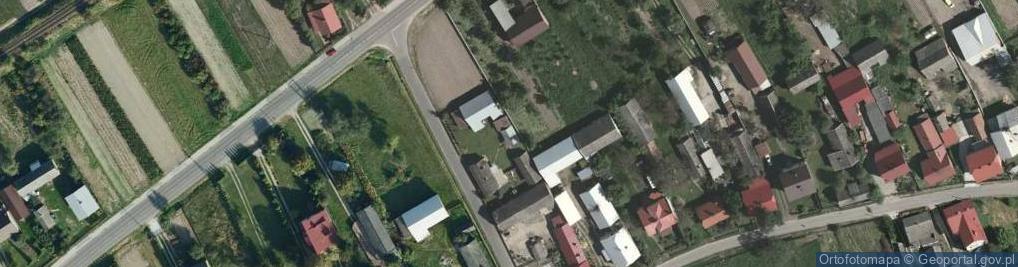 Zdjęcie satelitarne Chmielów ul.