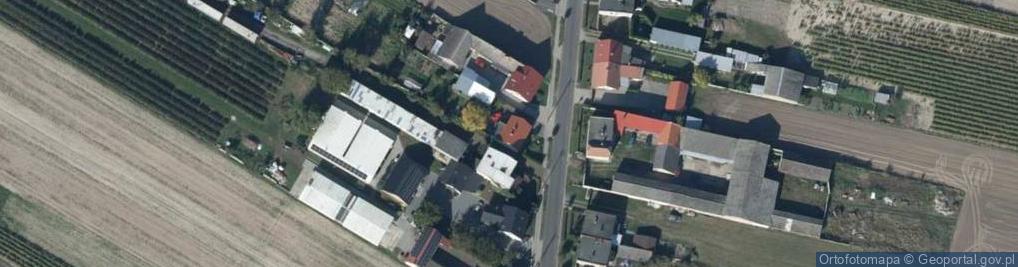 Zdjęcie satelitarne Chobienice ul.