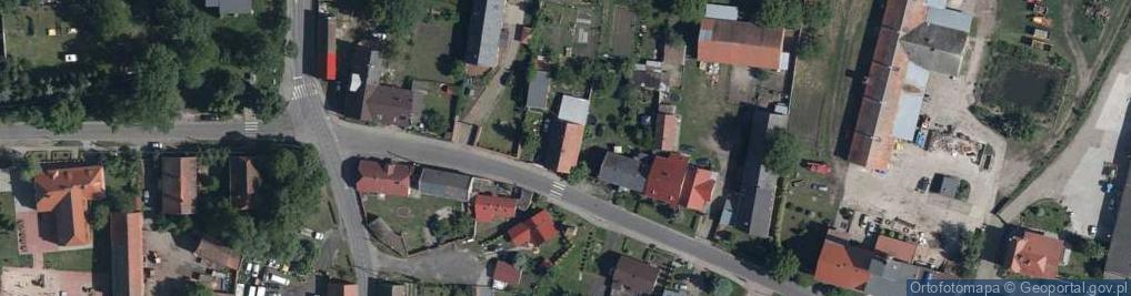Zdjęcie satelitarne Chociule ul.
