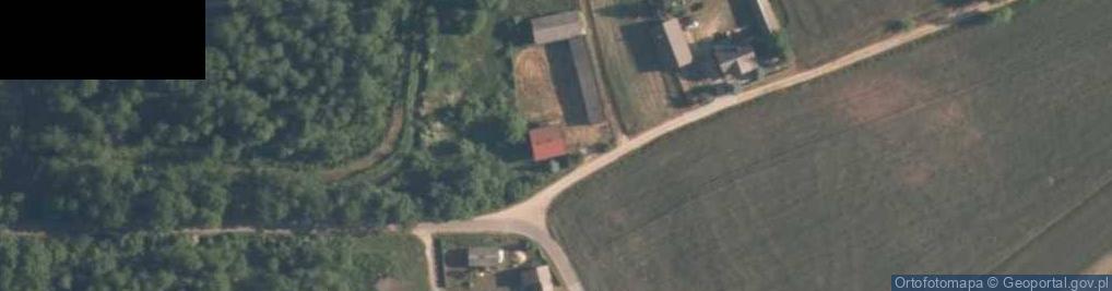 Zdjęcie satelitarne Chociwek ul.