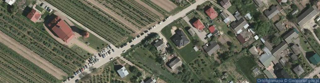 Zdjęcie satelitarne Chodków Nowy ul.