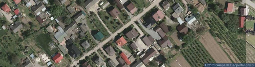 Zdjęcie satelitarne Chodków Nowy ul.