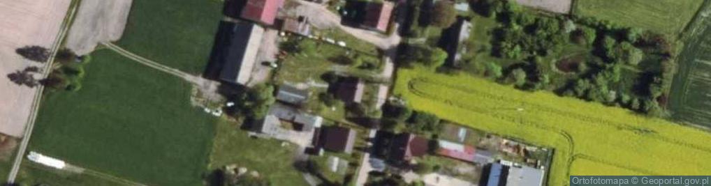 Zdjęcie satelitarne Chodkowo-Załogi ul.