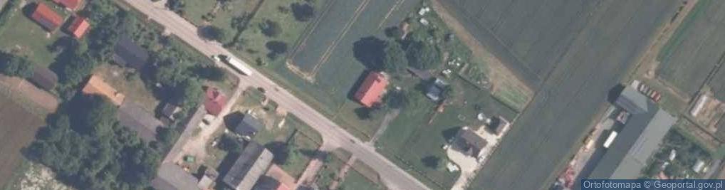 Zdjęcie satelitarne Chodów ul.