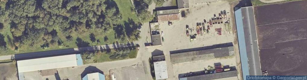 Zdjęcie satelitarne Chodów ul.