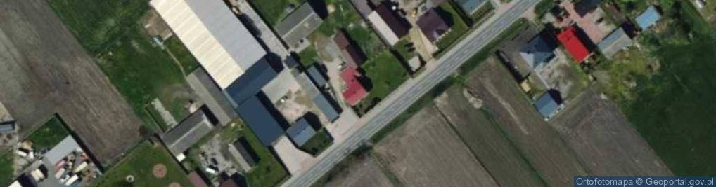 Zdjęcie satelitarne Chodów ul.