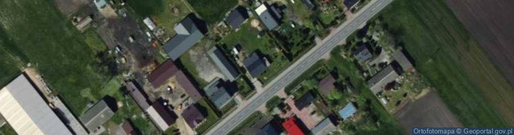 Zdjęcie satelitarne Chodów ul.