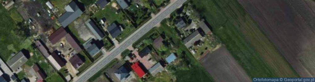 Zdjęcie satelitarne Chodów ul.