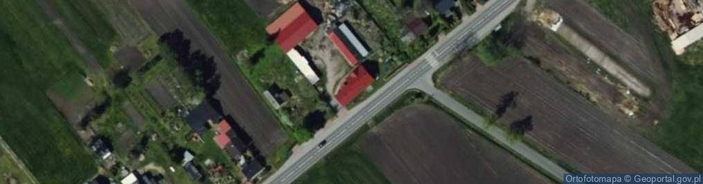 Zdjęcie satelitarne Chodów ul.