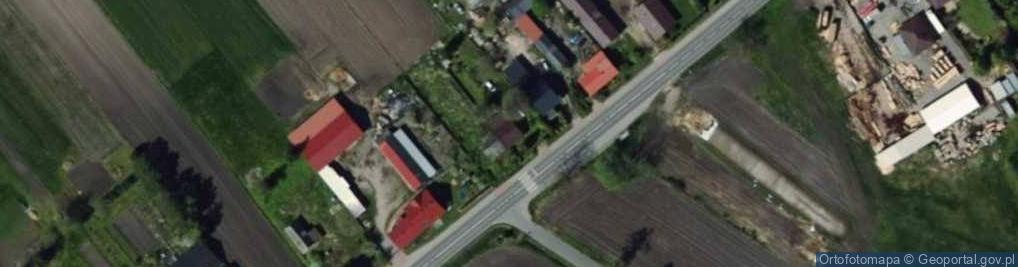 Zdjęcie satelitarne Chodów ul.