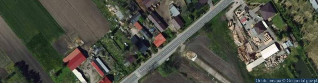 Zdjęcie satelitarne Chodów ul.