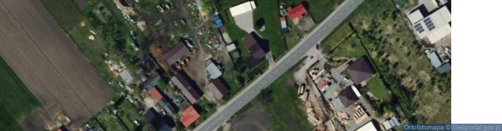 Zdjęcie satelitarne Chodów ul.