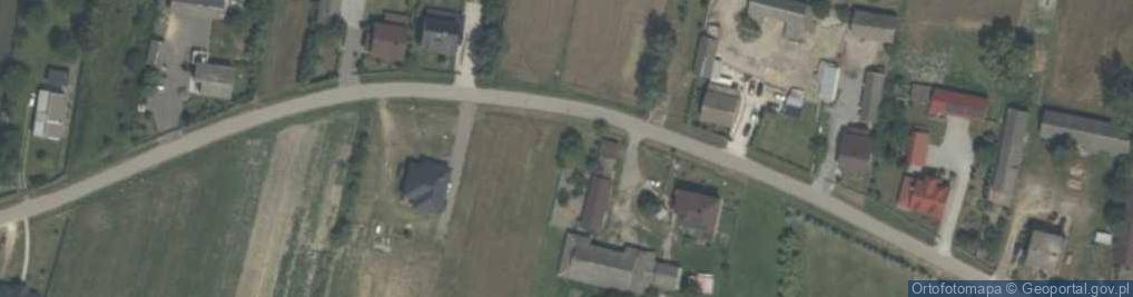Zdjęcie satelitarne Chomentów-Socha ul.