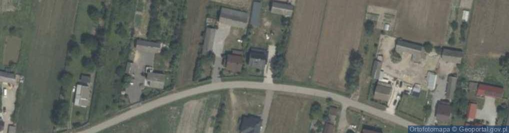 Zdjęcie satelitarne Chomentów-Socha ul.