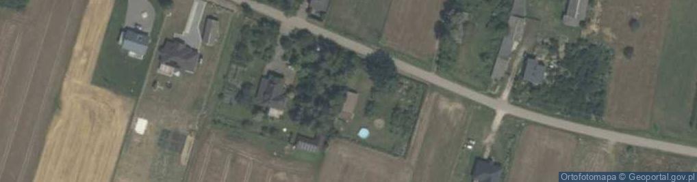Zdjęcie satelitarne Chomentów-Socha ul.