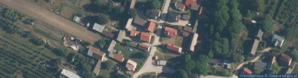 Zdjęcie satelitarne Chomentówek ul.