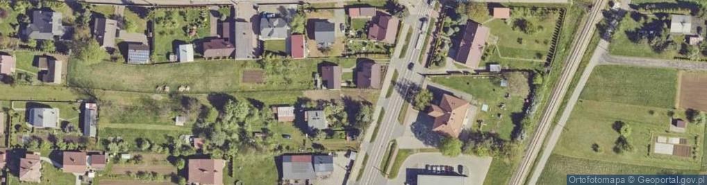 Zdjęcie satelitarne Chorzelów ul.
