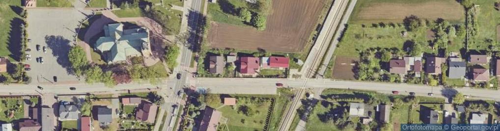 Zdjęcie satelitarne Chorzelów ul.