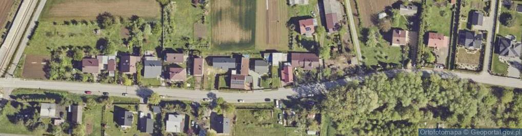 Zdjęcie satelitarne Chorzelów ul.