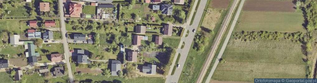 Zdjęcie satelitarne Chorzelów ul.