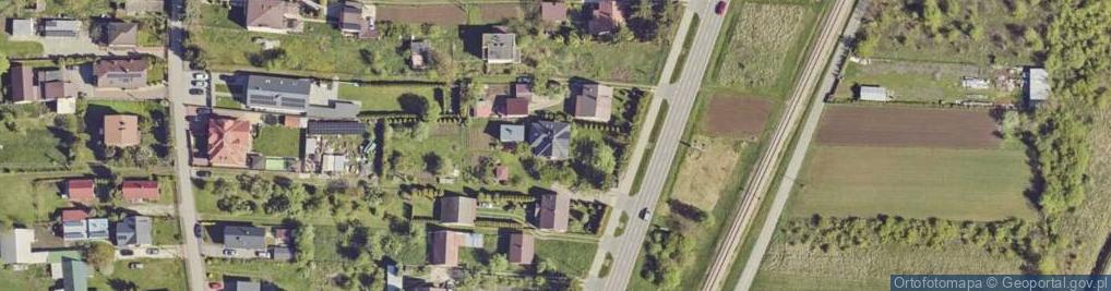 Zdjęcie satelitarne Chorzelów ul.