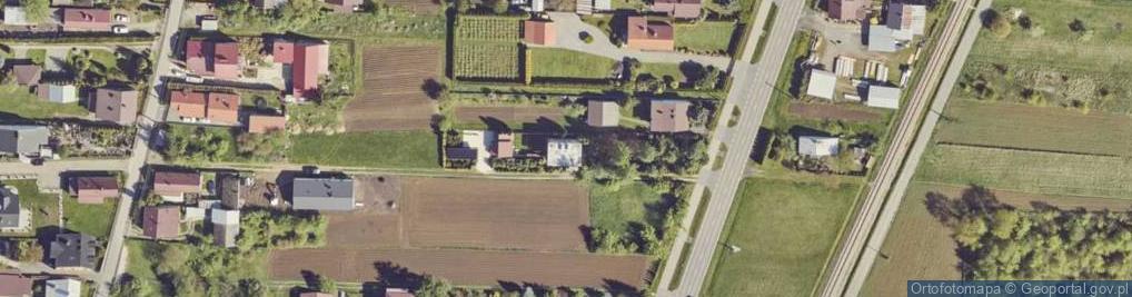 Zdjęcie satelitarne Chorzelów ul.