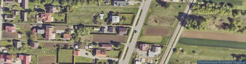 Zdjęcie satelitarne Chorzelów ul.